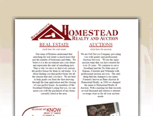 Tablet Screenshot of goodlandhomestead.com